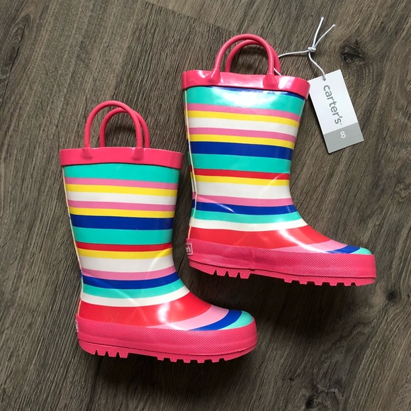 Carter's Other - Striped Rain Boots